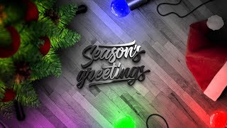 After Effects Template :: Christmas Lights Logo Reveal