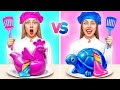 Cooking Challenge Cake Decorating | Edible Battle by Multi DO Joy