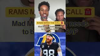 The Rams need to trade their 2 1sts for Maxx Crosby