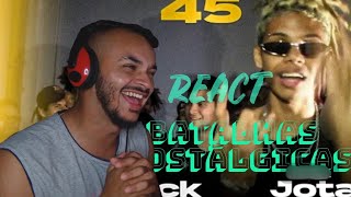 JAYA X JOTAPÊ - REACT QUADRO ( REACT BATALHAS NOSTÁLGICAS )