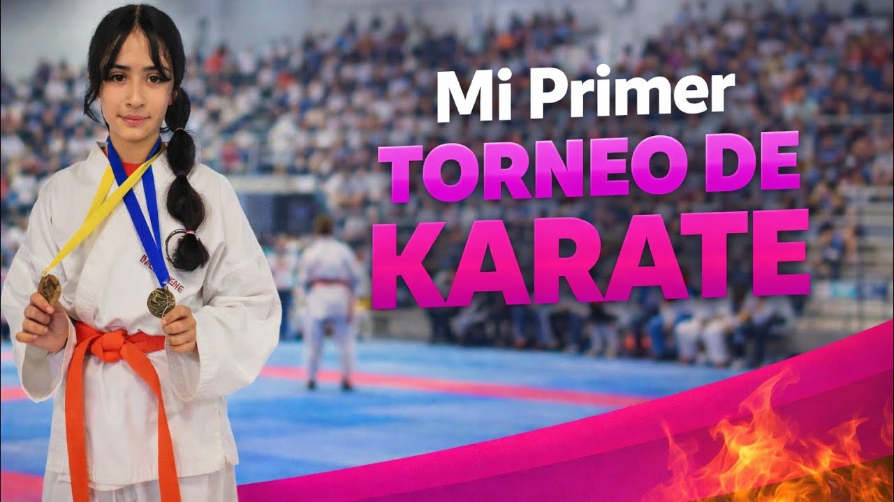 Mi Primer Torneo de Karate Dani 🌷