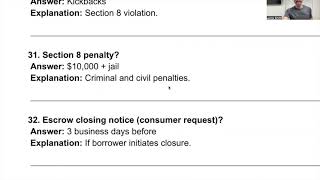 Pop Quiz for MLO Test (April 2026) *Question #21 is incorrect (see description for correction)