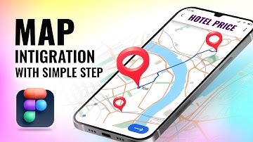Learn Google Map Interaction Animations with Figma | Amazing Tutorial (Hindi)