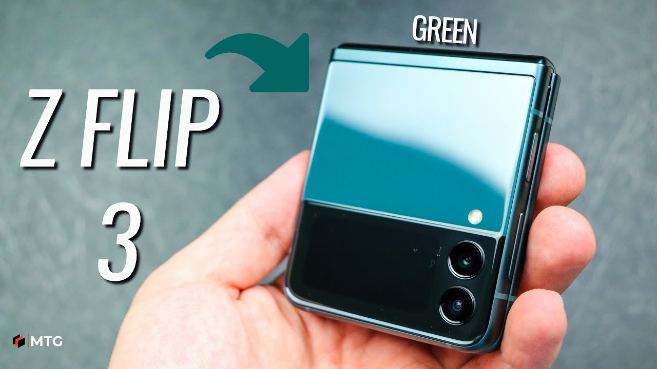 Samsung Galaxy Z Flip 3 Green Unboxing + First Impressions: A Huge Leap! 