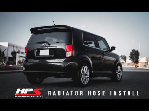 2008-2015 SCION XB 2.4L HPS SILICONE RADIATOR HOSE (UPPER & LOWER) INSTALL