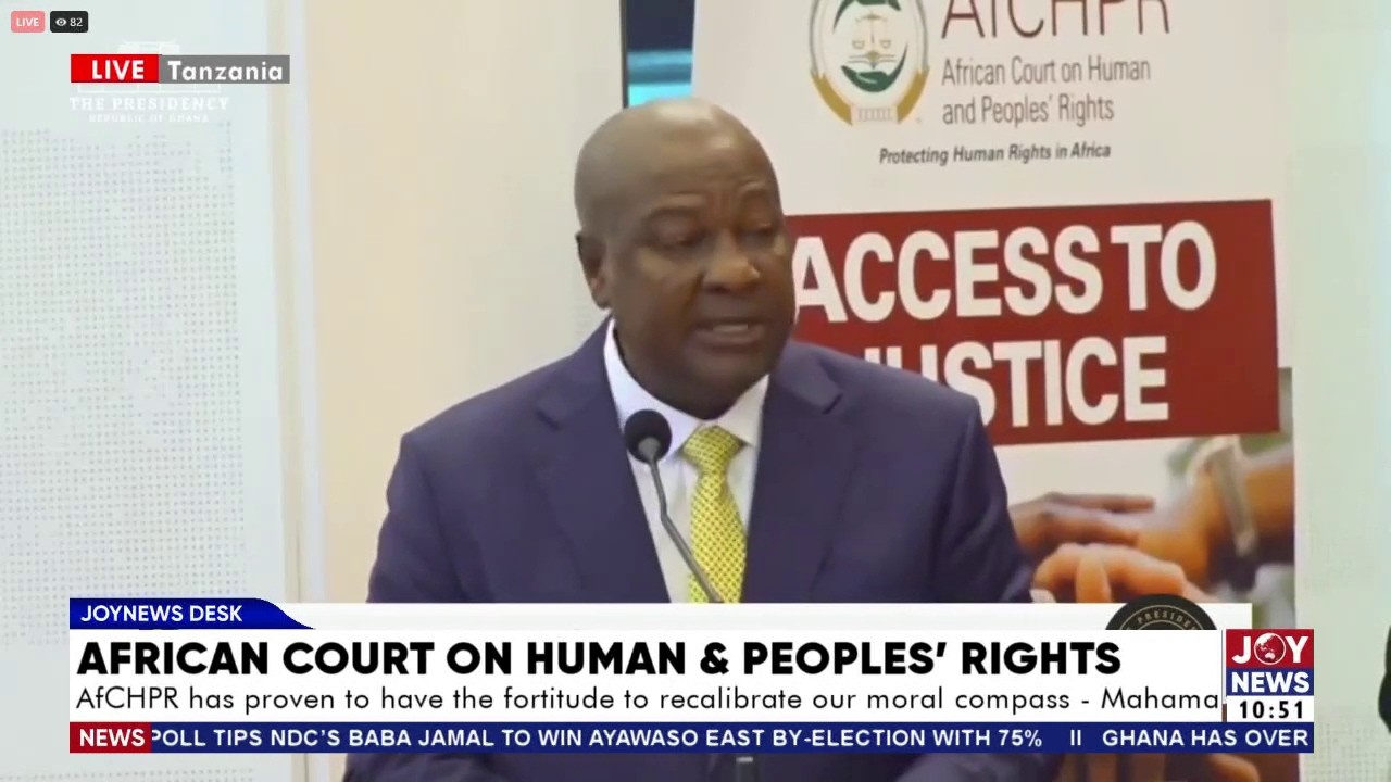 AU Court on Human & Peoples' Rights: Mahama open 2026 Judicial Year as guest speaker in Tanzania