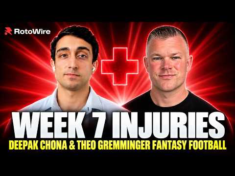 Video: Week 7 Fantasy Football Injury Report: HUGE Updates! Who's IN & Who's OUT?