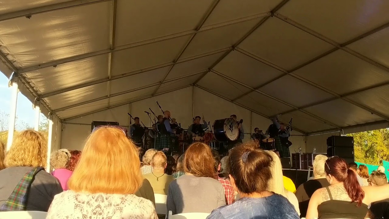 Silver Thistle Pipes and Drums - Austin Celtic Festival