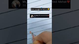 Success for Mehak. comment your name #ytshorts #art #calligraphy #motivation #shortsfeed #ytshorts