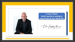 Dr. Joseph Ahrens 15th Jan 2021 Q and A Time 640x360