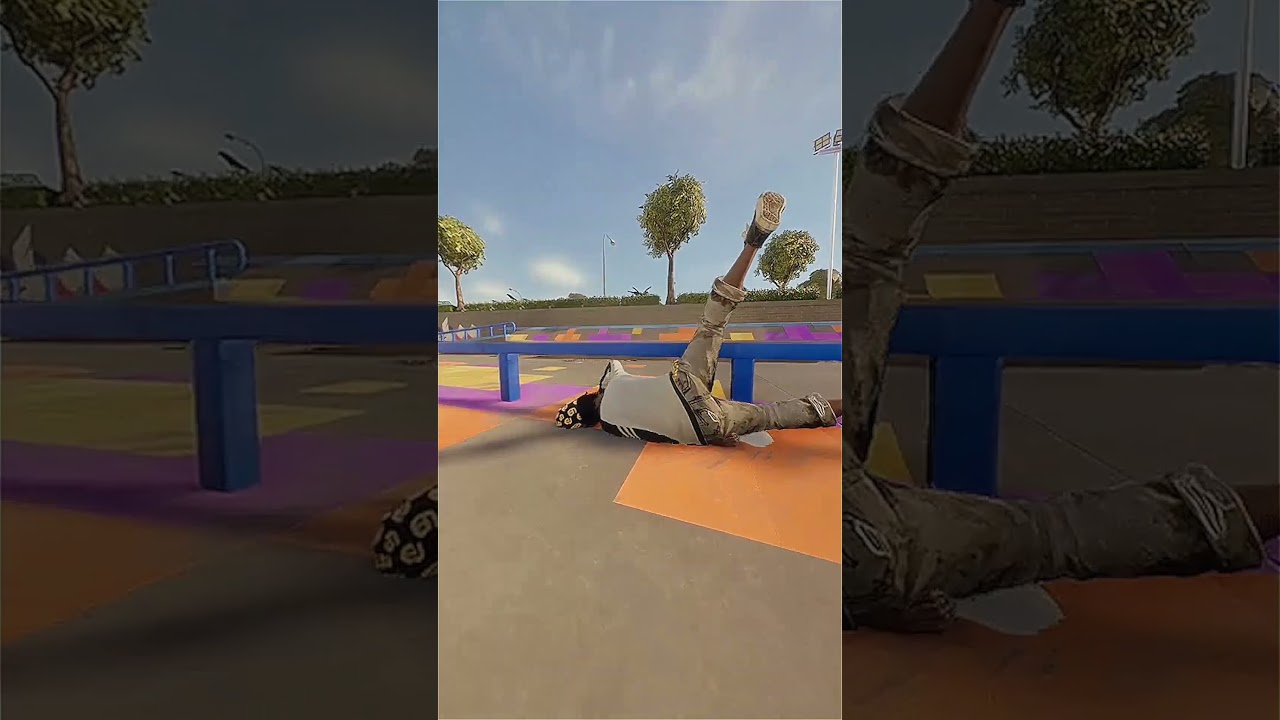 How did my skateboard end up...ok