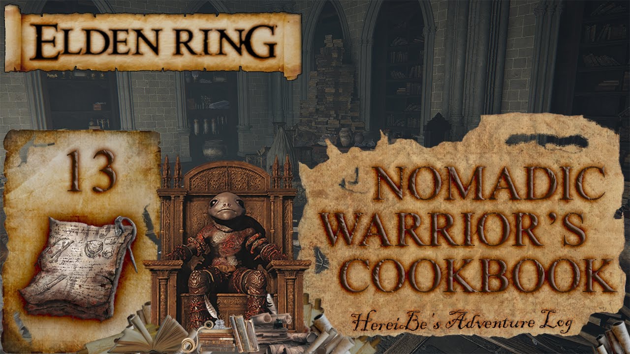 Nomadic Warrior's Cookbook 13 Location | Elden Ring