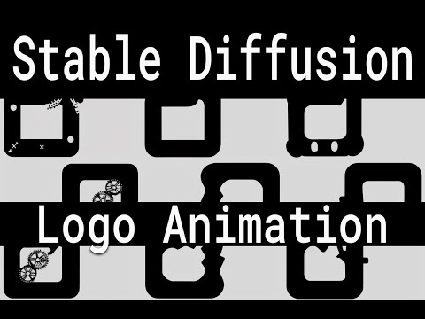 Stable diffuson Johnny Peck logo animation.