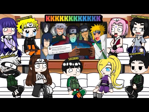 Personagens de Naruto react a SASUKE PERGUNTA AOS HOKAGES 2.0 (PARÓDIA) 😂❤️ •VoiceMakers•