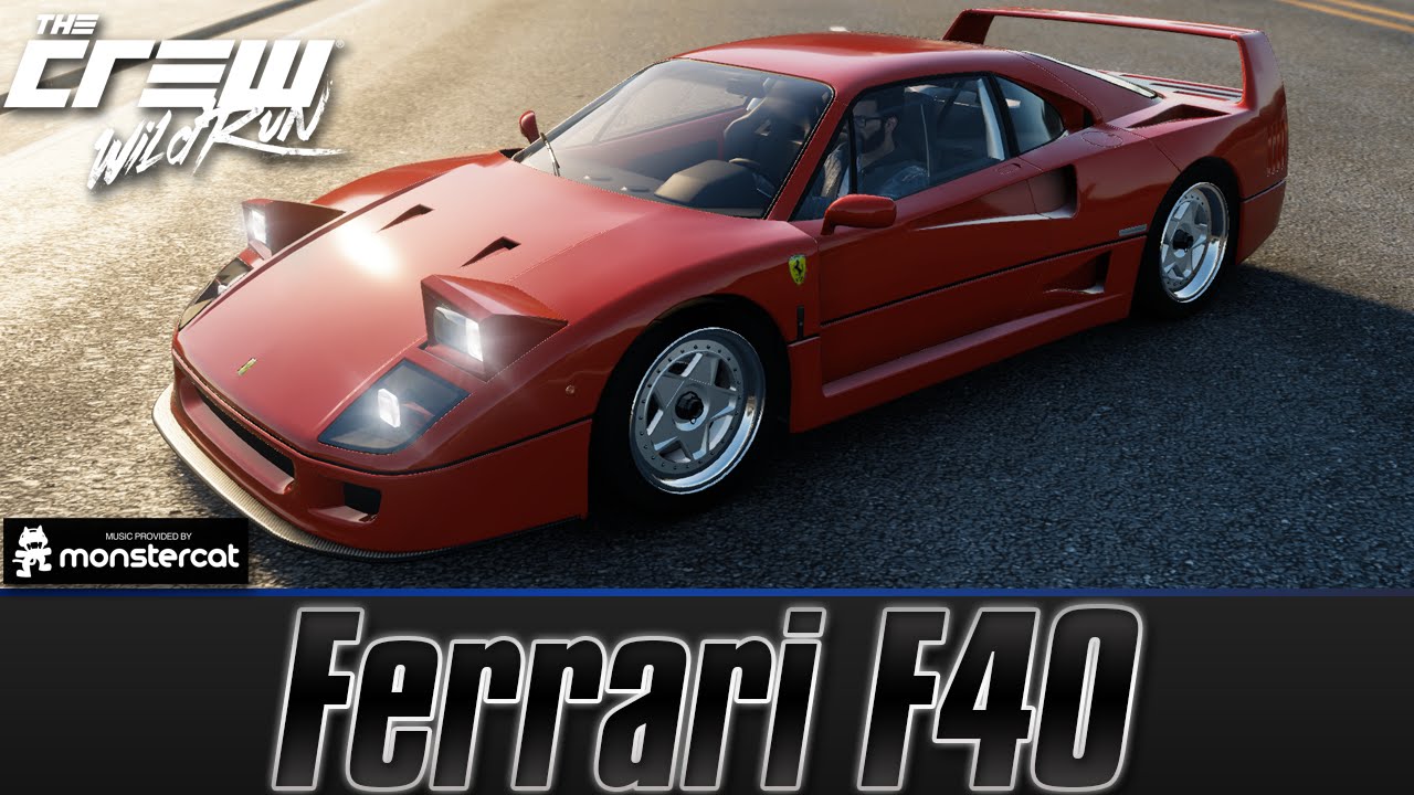 The Crew Wild Run: Ferrari F40 (Performance Spec) | Community Challenge [60 FPS]