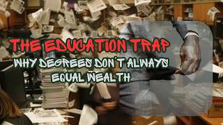 The Education Trap: Why Degrees Don’t Always Equal Wealth. #education #blackculture