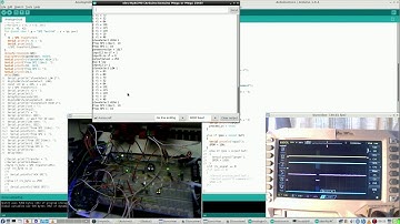 Arduino Mega2560 episode 83: Transistor, fischertechnik, motor, SPI, AVR C, algorithm, oscilloscope