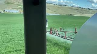 Spraying Winter Wheat!