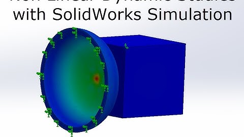 Non Linear Dynamic Contact with SolidWorks Simulation