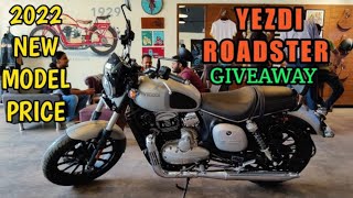 2022 Yezdi Roadster New Model Review And Onroad Price  Giveaway Is 