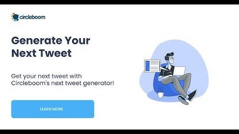 Generate Your Next Tweet: AI Tweet Generator!