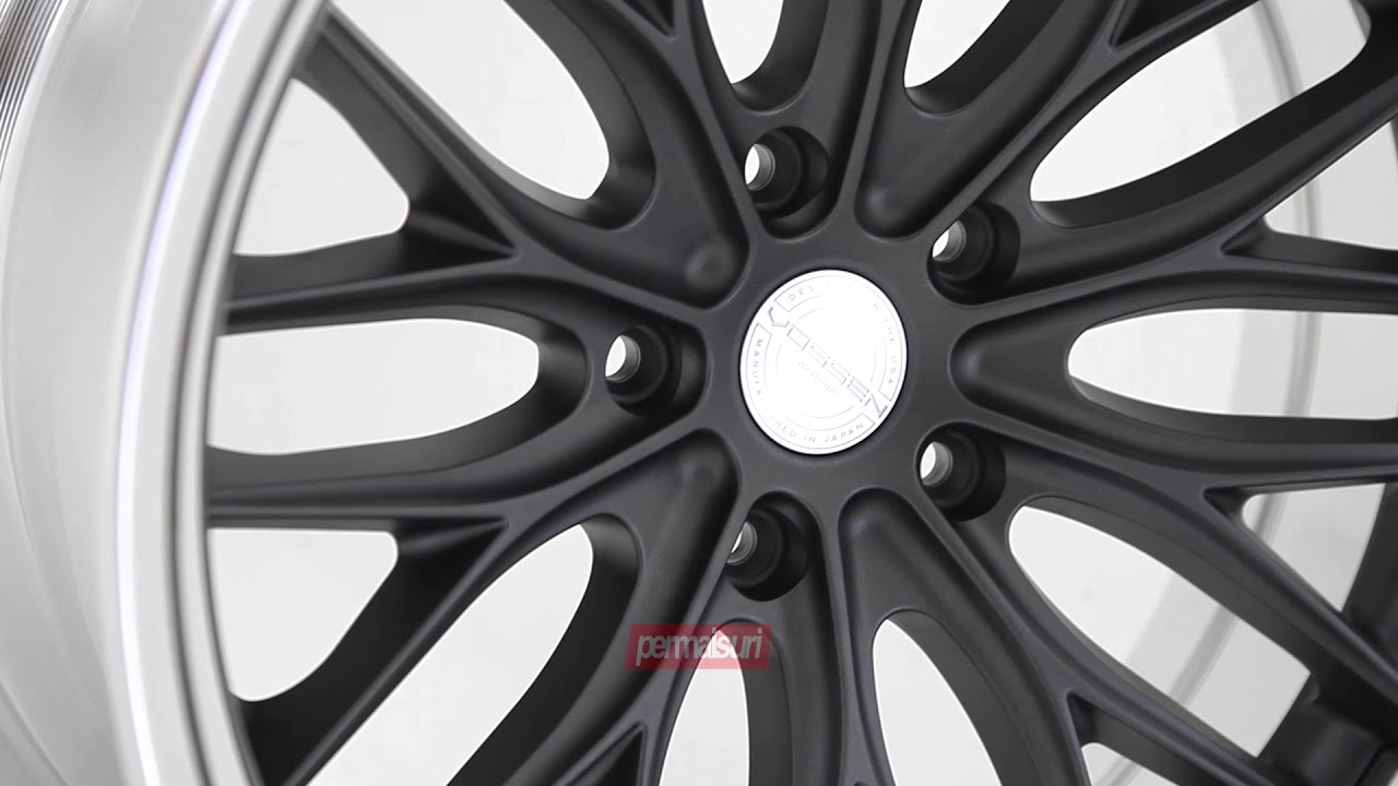 VOSSEN VWS-2 | Matte Black Polished Anodized Lip