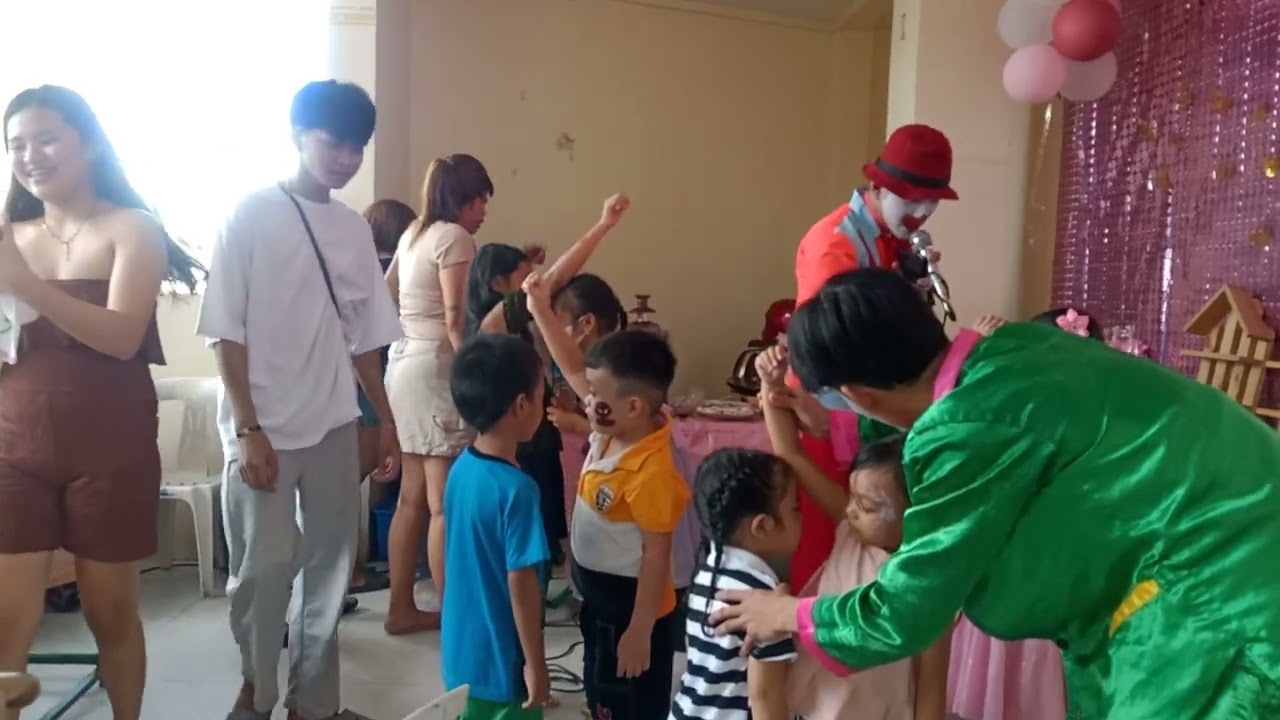 #birthdaycelebration#clown#palaro