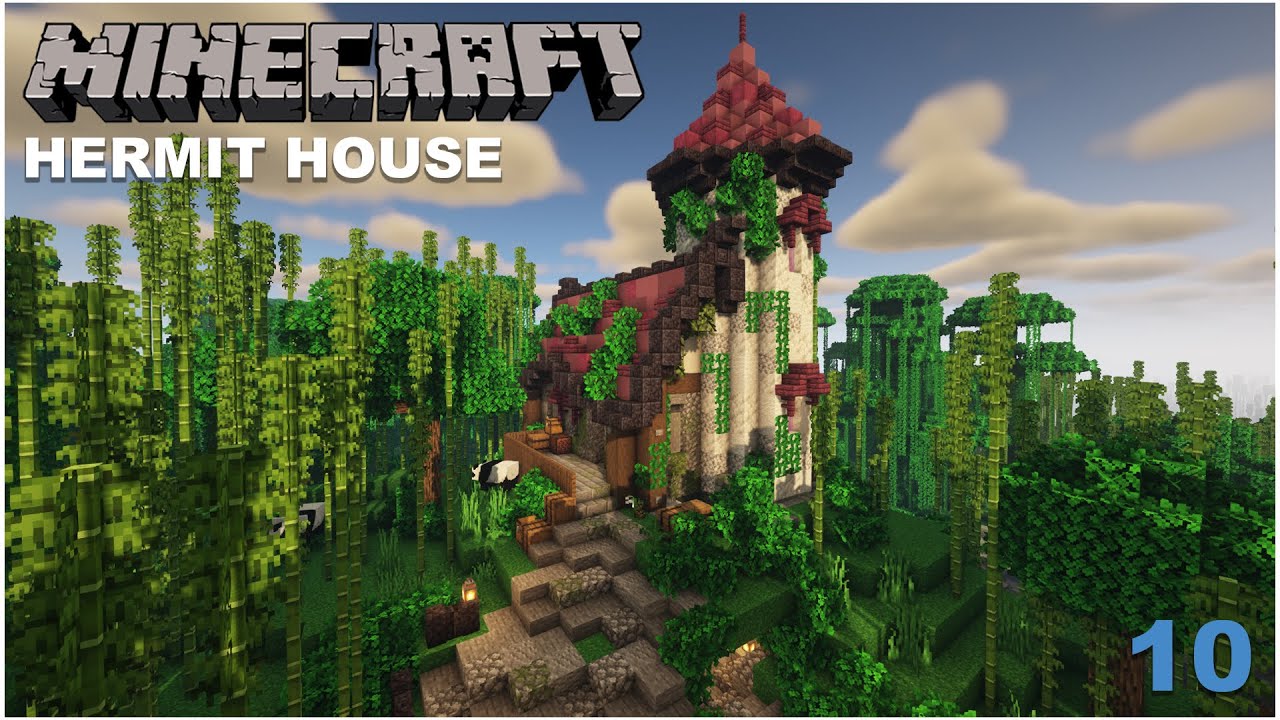 Hermit House | Minecraft Creative - Ep 010 - YouTube