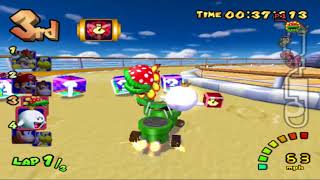 King Boo & Petey Piranha - Flower Cup Mario Kartdouble Dash