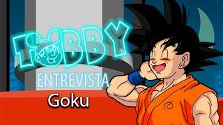 Goku, pior pai do mundo, no sofá do Tobby!