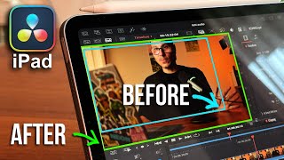 Unlock More Screen Space in DaVinci Resolve iPad (Secret iPad Setting!) screenshot 1