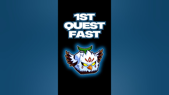 Complete Eagle Fruit 1st Quest under 20 Seconds in Blox Fruits! Admin Panel Fast Tutorial