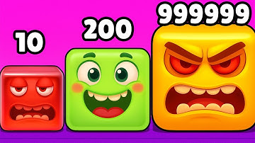 🟦Jelly Cubes Gameplay Walkthrough Part 1 – Merge the Jelly Cubes (Android,iOS)