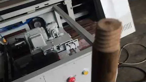 Automatic round rod milling machine, tooth