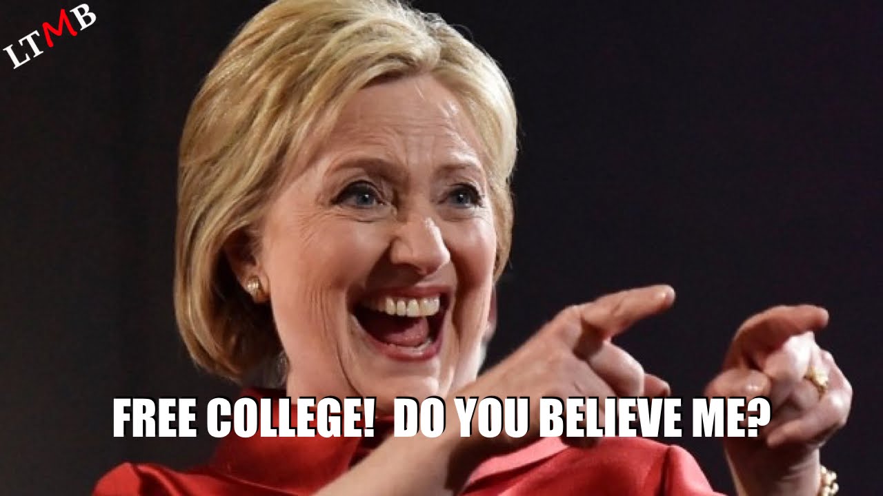 Hillary Clinton Adopts Bernie Sanders' Education Plan YouTube