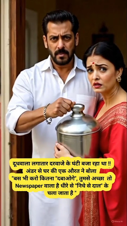 Salman Khan as Milkman Annoying Aishwarya Rai – Funny Doorbell Scene#funny #comedy #funnyshorts