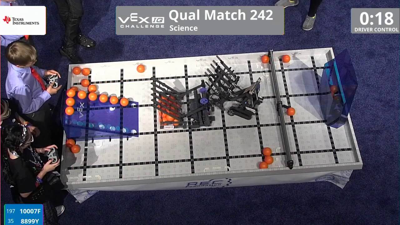 VEX Worlds 2016 - VEXIQ Middle School - Science - Qual 242 (10007F 8899Y) 58