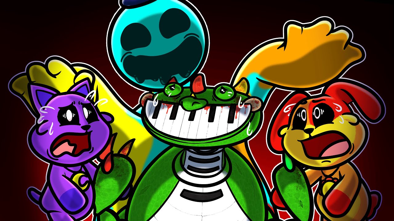 Ajudamos nosso Amigo Pianosaurus…ele foi DEVORADO? Poppy Playtime VR