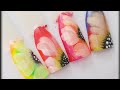 Fiori Wet on Wet, Nailart Tutorial / Wet on wet FLOWERS step by step