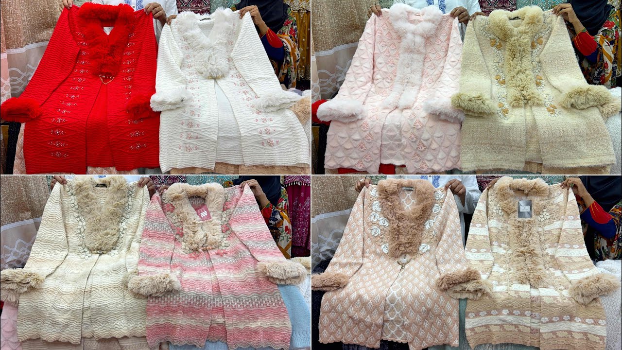 অরিজিনাল কাশ্মীরি উলের সোয়েটার/লং কটি | Exclusive Kasmiri woolen swater/long koti Collection 2024