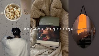 cozy fall beginnings 🍂 (homebody, books & rainy days studying) by Maria Silva 18,480 views 7 months ago 12 minutes, 26 seconds