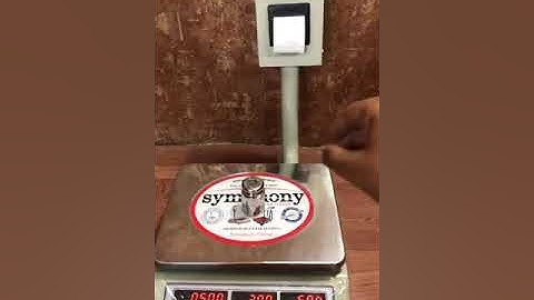 SCALE PRC WITH BILL PRINTING