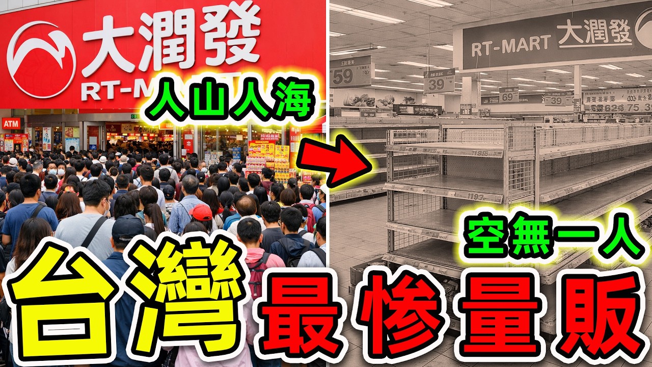 台灣最慘的10個量販店！大潤發只排第4，其中之一“台灣量販始祖”，第一名結局實在太慘。|#世界之最top #世界之最 #環球之最 #腦洞大開 #top10 #台灣 #最慘量販店