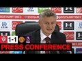 Manager's Press Conference  Manchester City v Manchester United  Premier League