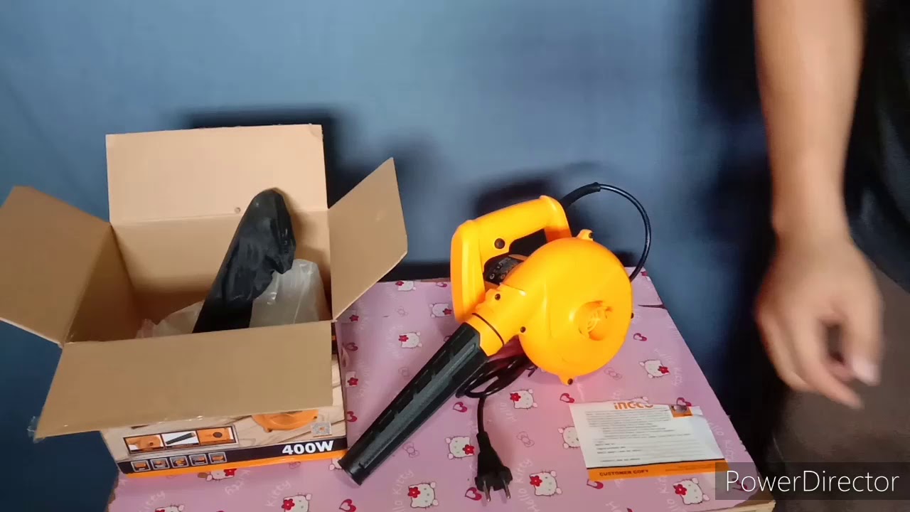 INGCO Blower 400w Unboxing and Review (tagalog)