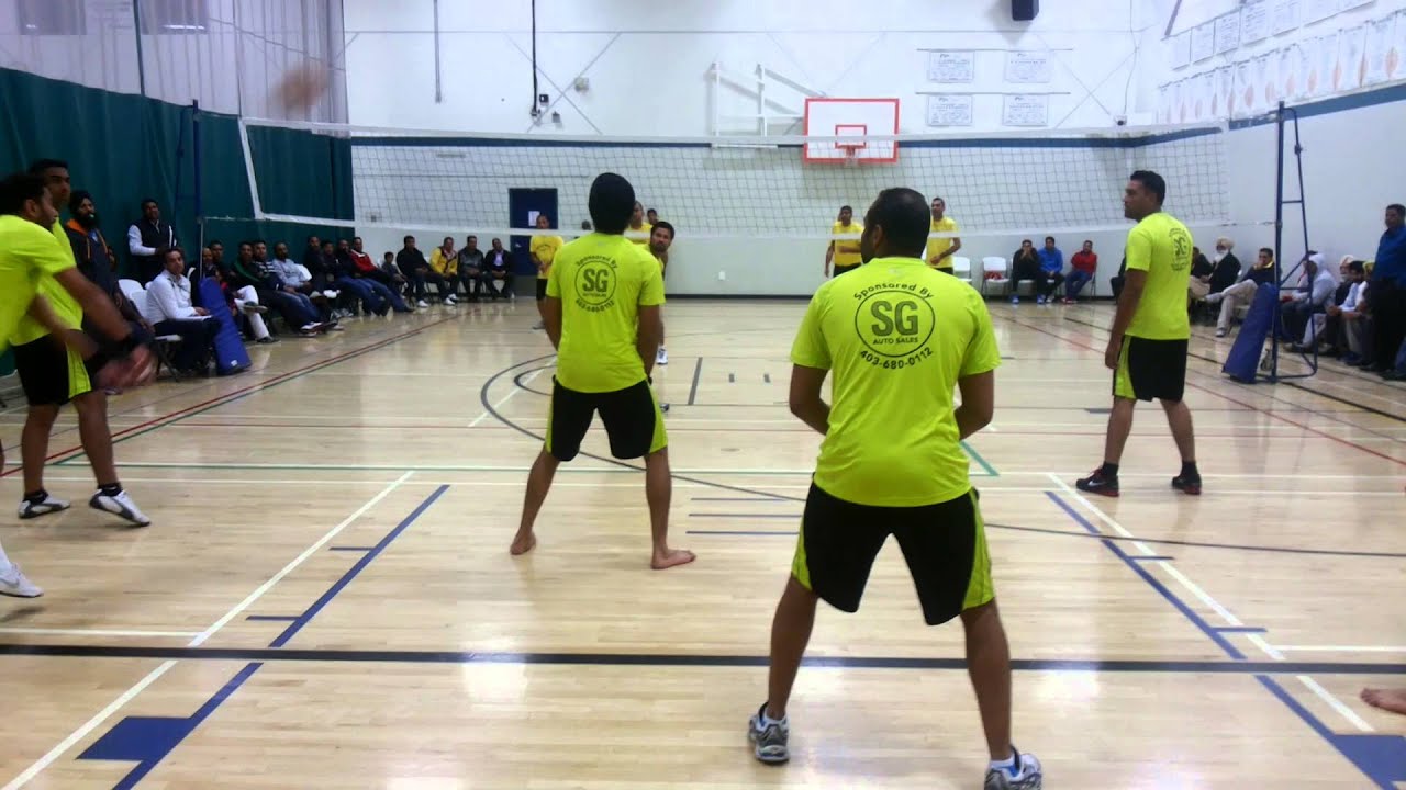 Volleyball shooting final surrey vs calgary at cal YouTube