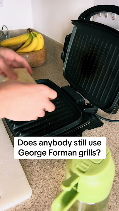Who still uses george foreman grills? #indoorgrill