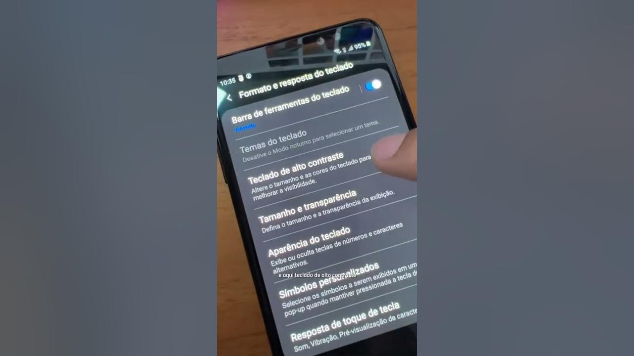 Como achar caracteres secretos no teclado do celular