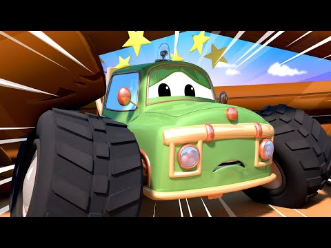 شاحنات وحشية للأطفال - مو محاصر رسوم متحركة للأطفال 🚗-