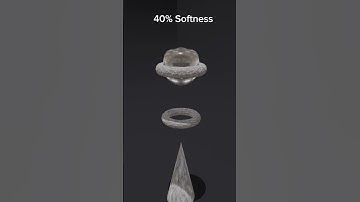 0% vs 100% Softness Which One is More Satisfying🤤🫧#3d#cgi#blender#veo3#physicssimulation#blender3d